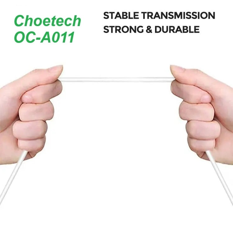 Phone Chargers: Choetech OC-A011 USB-C In-Ear Headphones 1.2m - White