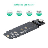 Hard Drives: CHOETECH PC-HDE02 M.2 to USB SSD Reader (Enclosure only) Supports M-Key (PCI-E NVMe-based)