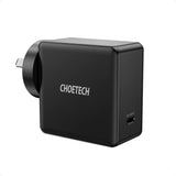 Phone Chargers: CHOETECH Q4004 60W PD 3.0 Type-C Fast Charging Foldable Adapter USB-C Charger
