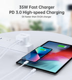 Phone Chargers: CHOETECH Q5008 PD 35W Dual USB-C Charger