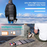 Portable Solar Panels: CHOETECH SC005 22W Portable Waterproof Foldable Solar Panel Charger (Dual USB Ports)