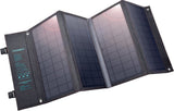 Phone Chargers: Choetech SC006 Solar Panel Portable Charger 40W 18V USB C Solar Panels Charger with USB C PD 30W