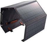 Phone Chargers: Choetech SC006 Solar Panel Portable Charger 40W 18V USB C Solar Panels Charger with USB C PD 30W