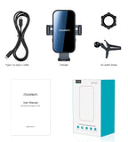 Radios: Choetech T202-F Fast Wireless Charging Car Dock