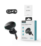 Camping Lights & Lanterns: CHOETECH T204-F 15W Magnetic Car Charger Holder with LED Light (Aluminium alloy housing)