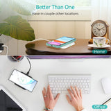 Phone Chargers: CHOETECH T511BW Fast Wireless Charging Pad Black And White 2 Pack
