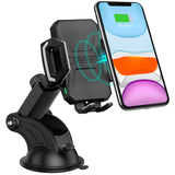 Car Mounts: CHOETECH T521-F 15W Fast Wireless Charging Car Dock