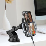 Car Mounts: CHOETECH T521-F 15W Fast Wireless Charging Car Dock