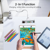 Phone Chargers: CHOETECH T584-F 2-in-1 15W Phone Mount with Fast Wireless Charger (for 4-7 inch)