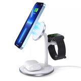 Phone Chargers: CHOETECH T585-F 3-in-1 Wireless Charging Station Dock