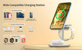 Phone Chargers: CHOETECH T585-F 3-in-1 Wireless Charging Station Dock