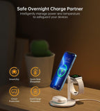 Phone Chargers: CHOETECH T585-F 3-in-1 Wireless Charging Station Dock