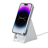 Phone Chargers: CHOETECH T600-F 3-in-1 Containable Magnetic Wireless Charger