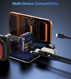 Car Mounts: Choetech TC0050 PD36W Bluetooth FM Car Transmitter Charger