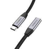 Computer Cables & Adapters: CHOETECH XCC-1039 100W Type-C Female to Type-C Male Extension Cable 2M
