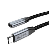 Computer Cables & Adapters: CHOETECH XCC-1039 100W Type-C Female to Type-C Male Extension Cable 2M