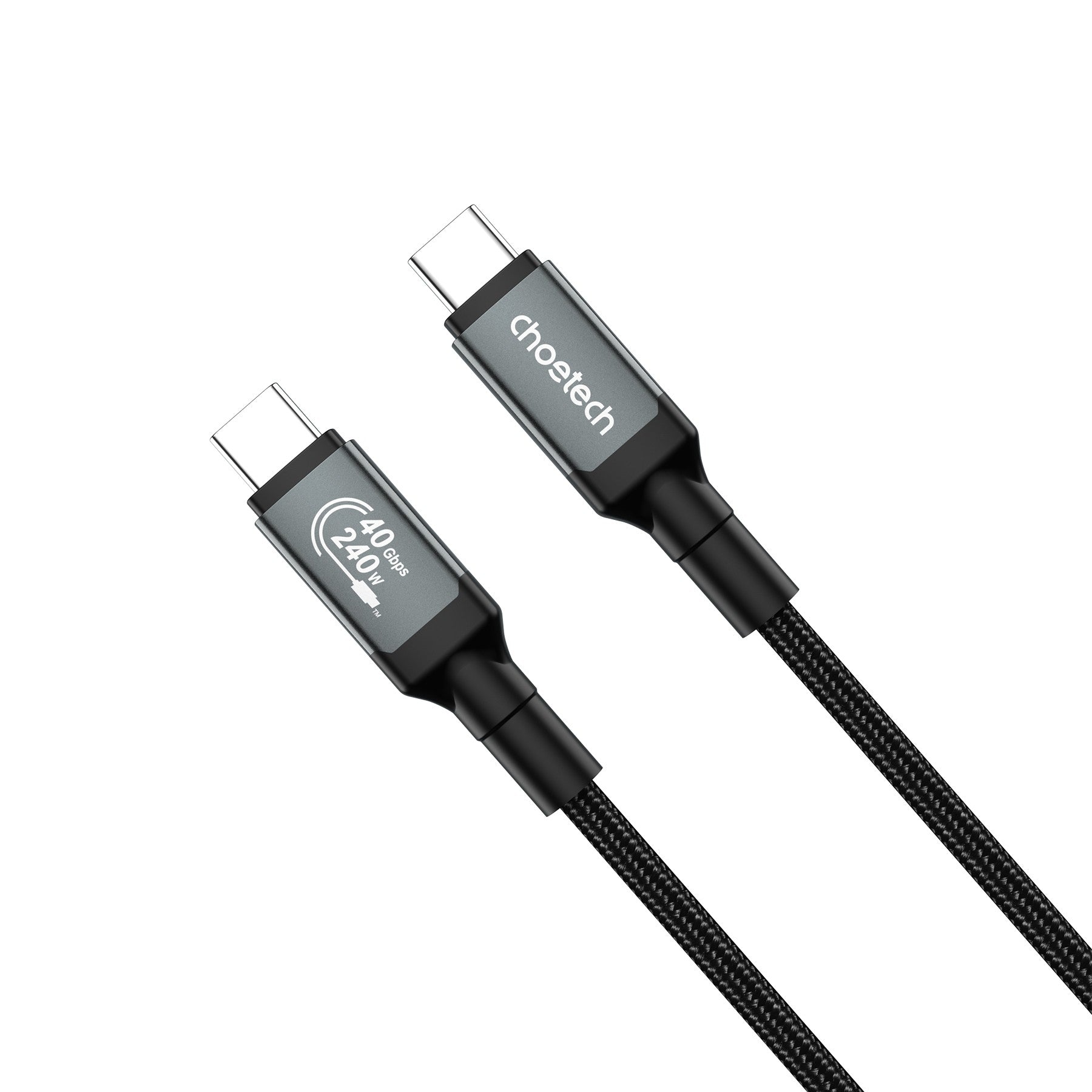 Computer Cables & Adapters: CHOETECH XCC-1040 USB-C M to M 240W Super Fast Speed Gen3 Cable 1.2M