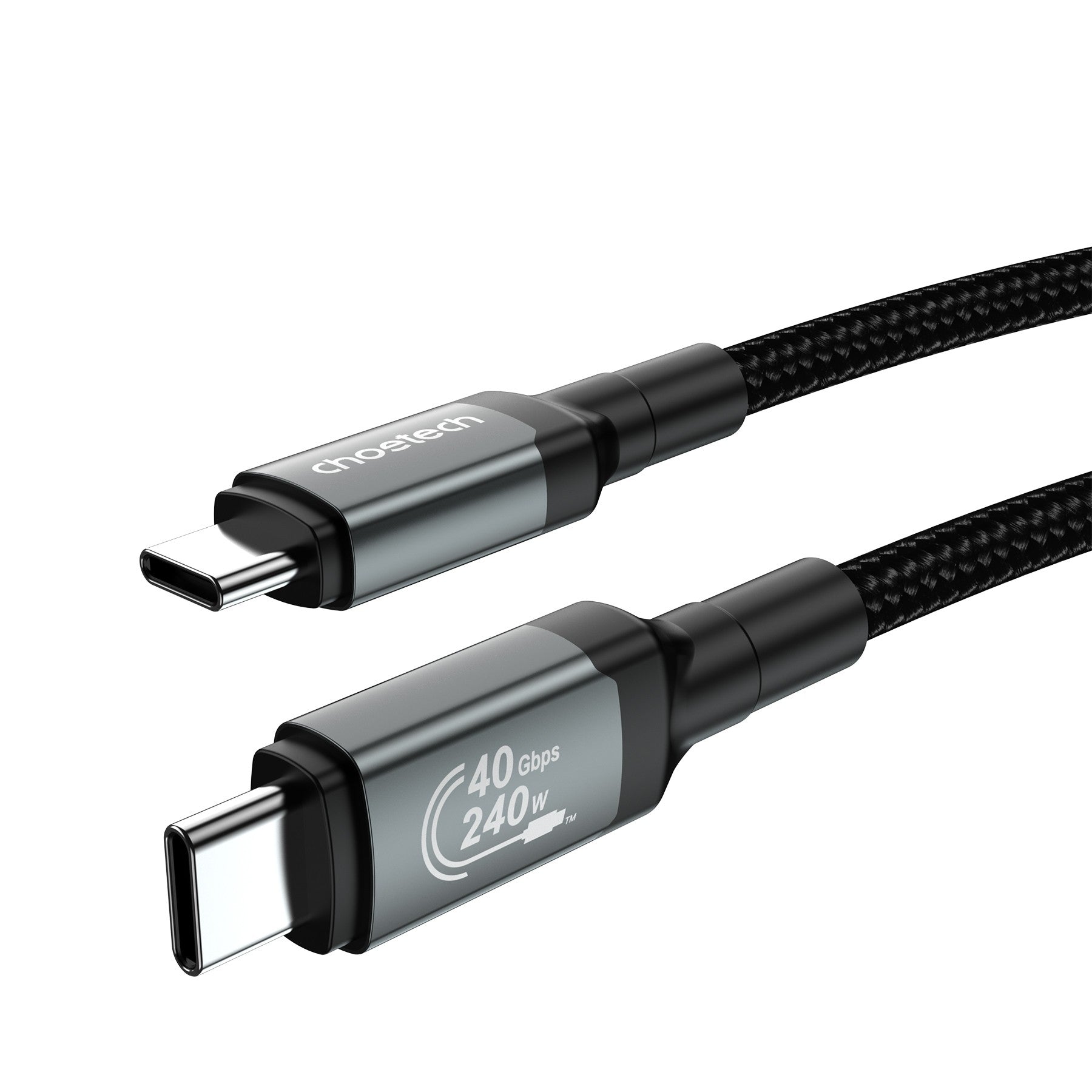 Computer Cables & Adapters: CHOETECH XCC-1040 USB-C M to M 240W Super Fast Speed Gen3 Cable 1.2M