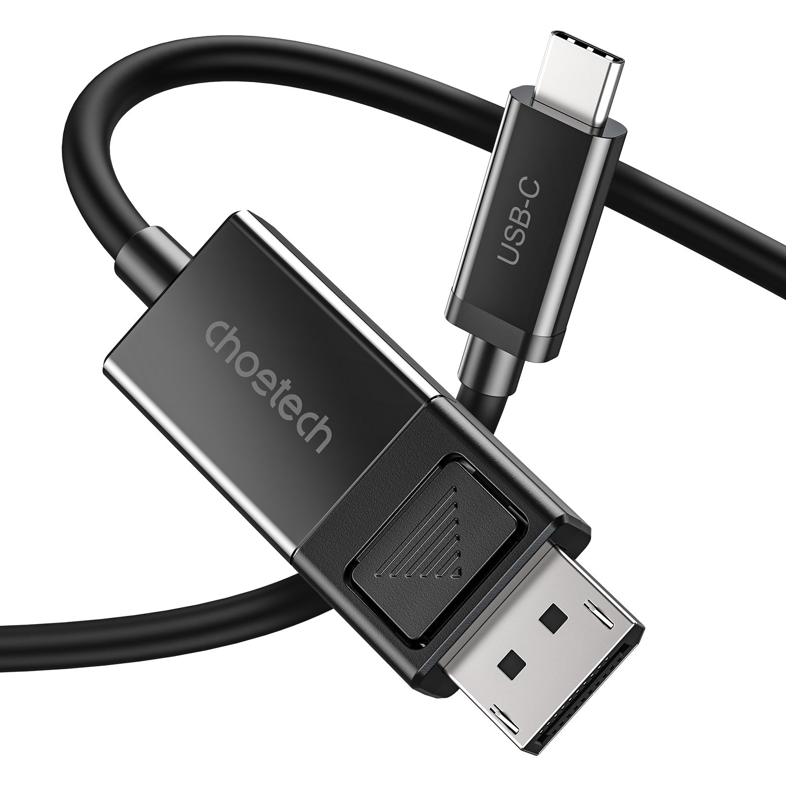 TVs & Accessories: CHOETECH XCP-1803 USB-C To DisplayPort Cable 8K@30Hz 1.8M Two-Way