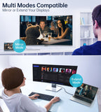TVs & Accessories: CHOETECH XCP-1803 USB-C To DisplayPort Cable 8K@30Hz 1.8M Two-Way