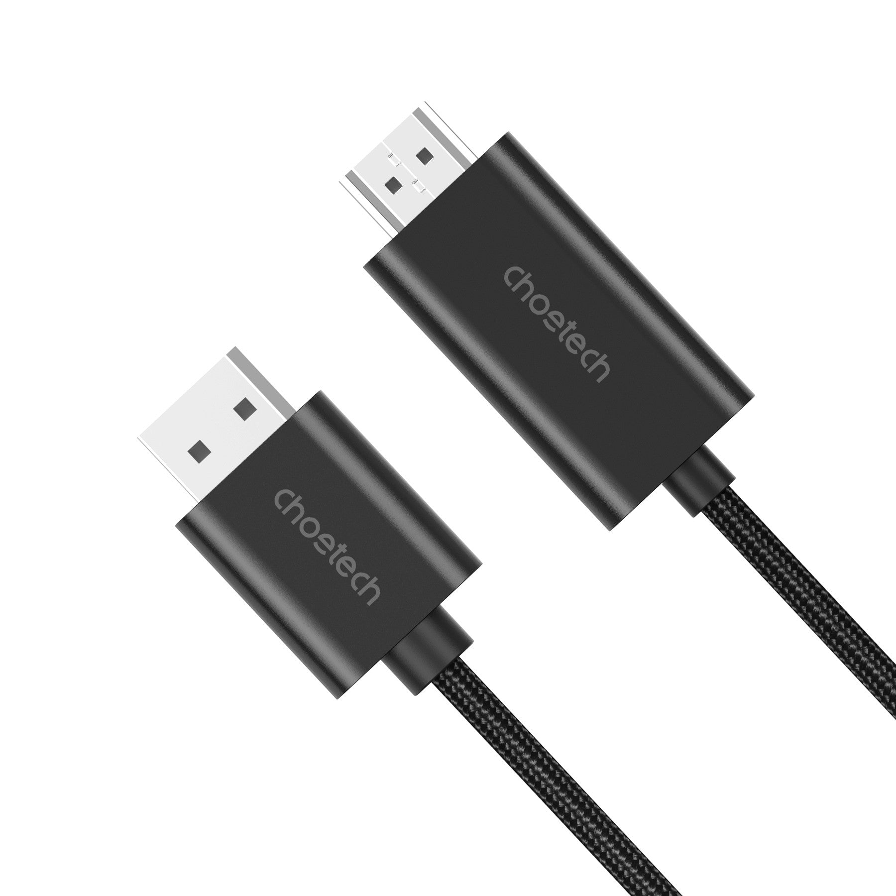 TVs & Accessories: CHOETECH XDH01 4K 60Hz DisplayPort Male to HDMI Male Braided Cable 2M