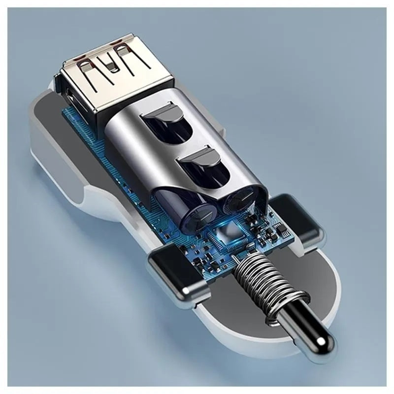 Computer Cables & Adapters: 8-Port PD+QC3.0 Car Charger with LED Display