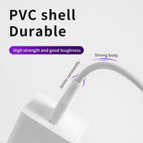 Computer Cables & Adapters: KIVEE KV-CT326 8-pin iPhone Charging Cable 1M White
