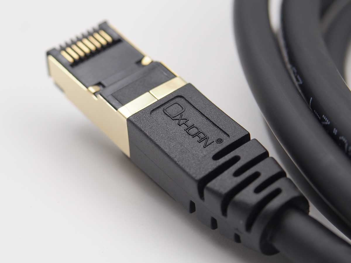 Computer Cables & Adapters: OXHORN Cat8 Ethernet Cable 1m