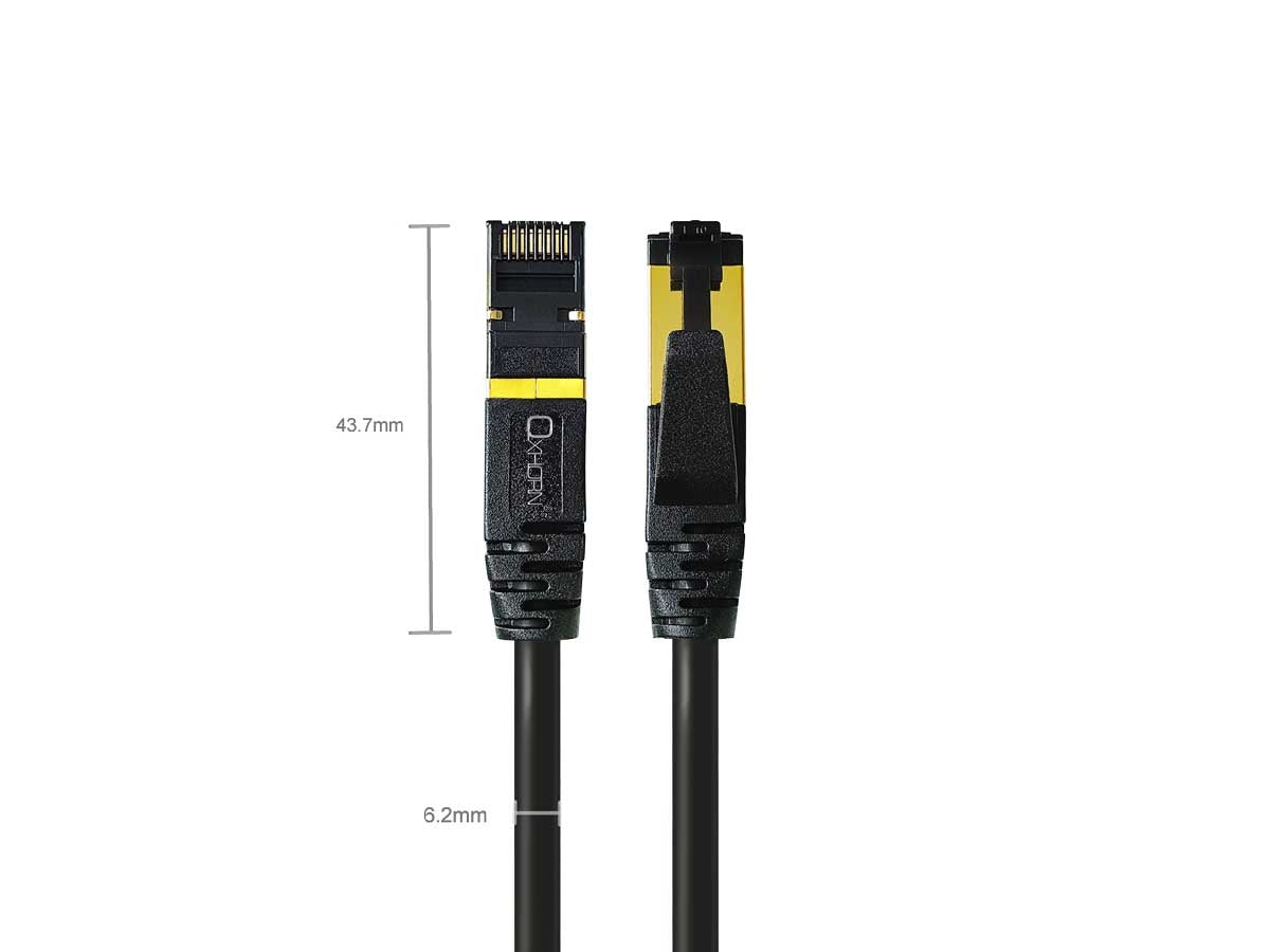 Computer Cables & Adapters: OXHORN Cat8 Ethernet Cable 2m