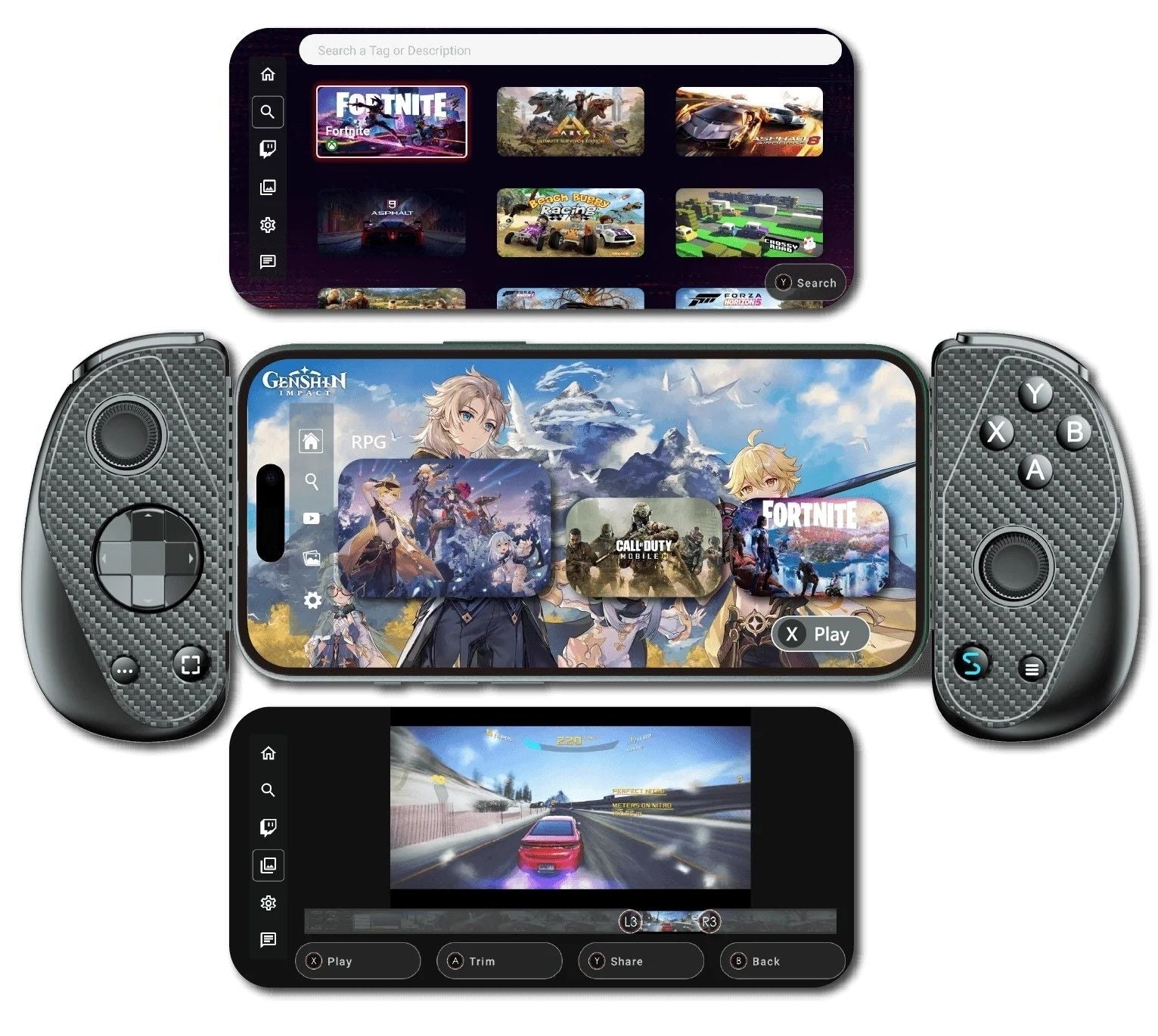 Serafim S3 Mobile Gaming Controller