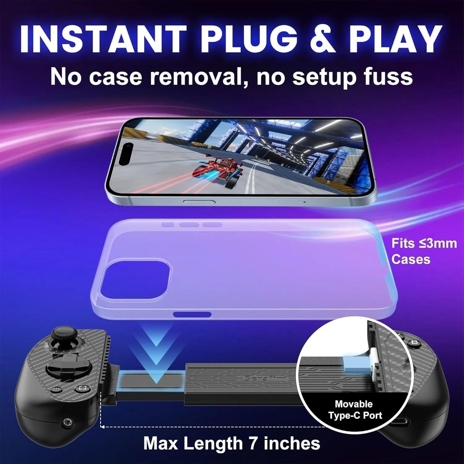 Serafim S3 Mobile Gaming Controller