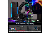 Over Ear Headphones: SoulBytes S19 RGB Gaming Headphones