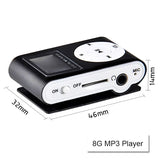Audio Players & Recorders: Mini Clip 16G MP3 Music Player With USB Cable & Earphone Black
