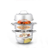 Rice Cookers & Steamers: Zhang Xiao Quan 28cm 3-Tier Steamer