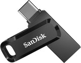 USB Flash Drives: SanDisk 128GB Ultra Dual Go  USB 3.1 Type-C Flash Drive -SDDDC3-128G