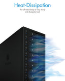 Hard Drives: ICY BOX IB-3810-C31 SINGLE enclosure for 10x HDD with USB 3.1 (Gen 2) Type-C or Type-A interface