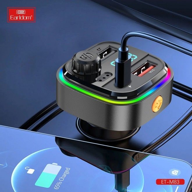 Earldom M83 Wireless Car Kit FM Transmitter