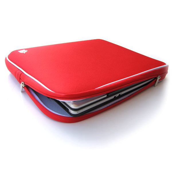 Cases & Skins: 12 to 14 inch Laptop Bag Sleeve Case (red)
