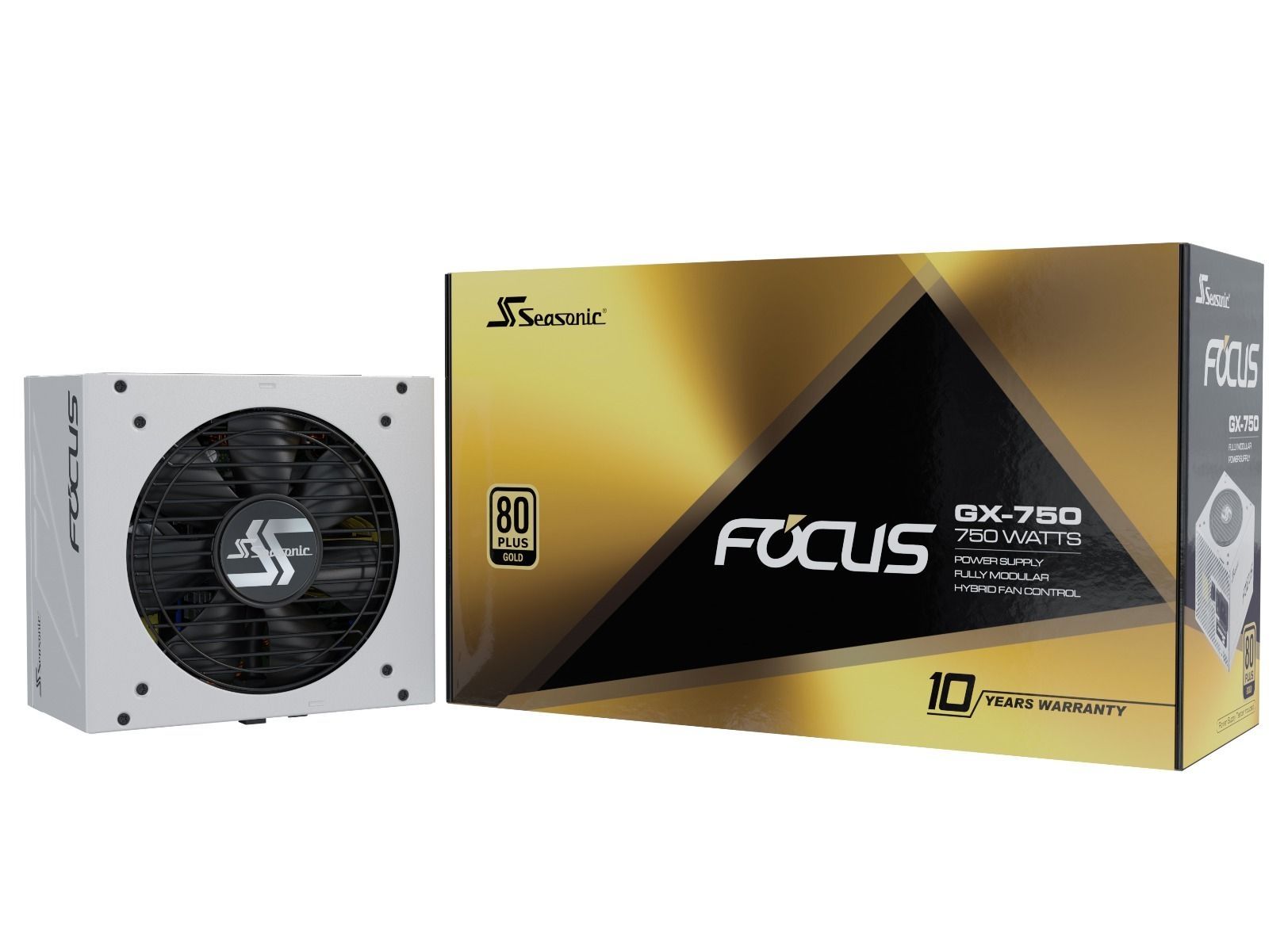 SEASONIC FOCUS GX (ONESEASONIC) WHITE EDITION GX-750 (SSR-750FX WHITE)  750W 80 PLUS GOLD PSU