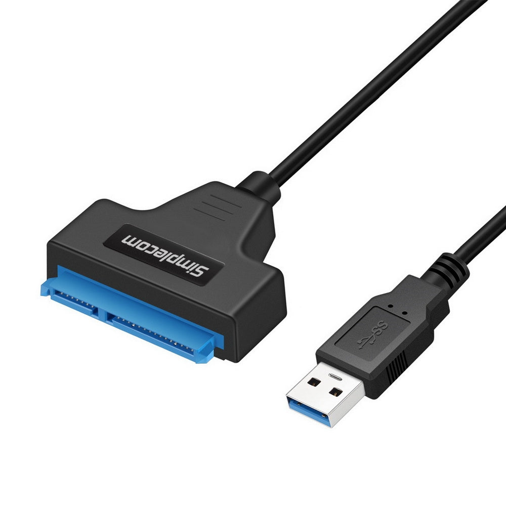 Hard Drives: Simplecom SA128 USB 3.0 to SATA Adapter Cable for 2.5" SSD/HDD