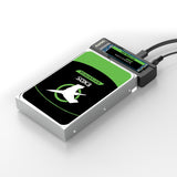 Hard Drives: Simplecom SA536 USB to M.2 and SATA 2-IN-1 Adapter for 2.5"/3.5" HDD & NVMe/SATA M.2 SSD with Power Supply USB 3.2 Gen2 10Gbps