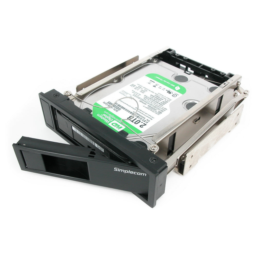 Hard Drives: Simplecom SC314 Internal 5.25" Bay Mobile Rack 3.5" SATA HDD Backplane Enclosure