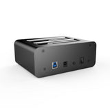 Hard Drives: Simplecom SD352 USB 3.0 to Dual SATA Aluminium Docking Station with 3-Port Hub and 1 Port 2.1A USB Charger