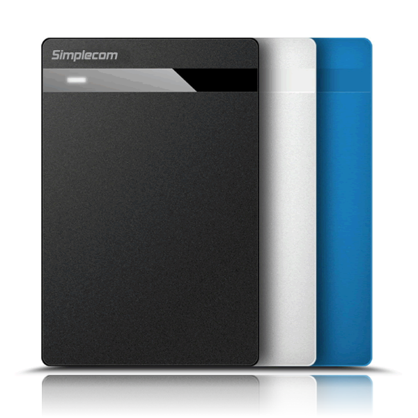 Hard Drives: Simplecom SE203 Tool Free 2.5" SATA HDD SSD to USB 3.0 Hard Drive Enclosure Black