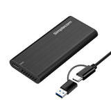Hard Drives: Simplecom SE502C SATA M.2 SSD to USB-C Enclosure USB 3.2 Gen1 5Gbps