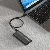 Hard Drives: Simplecom SE505 NVMe M.2 SSD to USB-C Enclosure USB 3.2 Gen 2 10Gbps