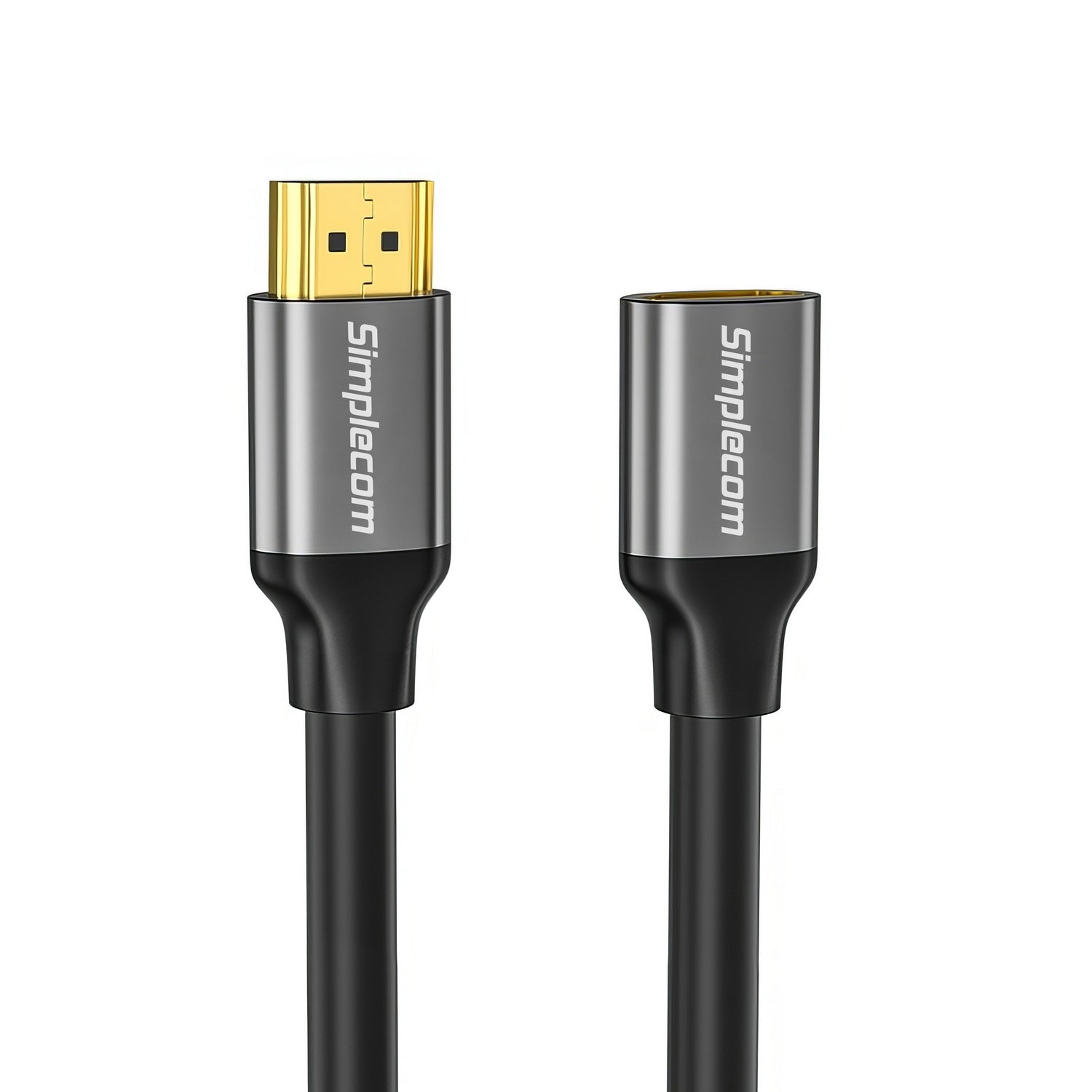 Computer Cables & Adapters: Simplecom CAF310 1.0M HDMI 2.1 Extension Cable Male to Female 48Gbps 8K@60Hz