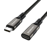 Computer Cables & Adapters: Simplecom CAU620 USB-C Male to Female Extension Cable USB 3.2 Gen2 PD 100W 20Gbps 2M
