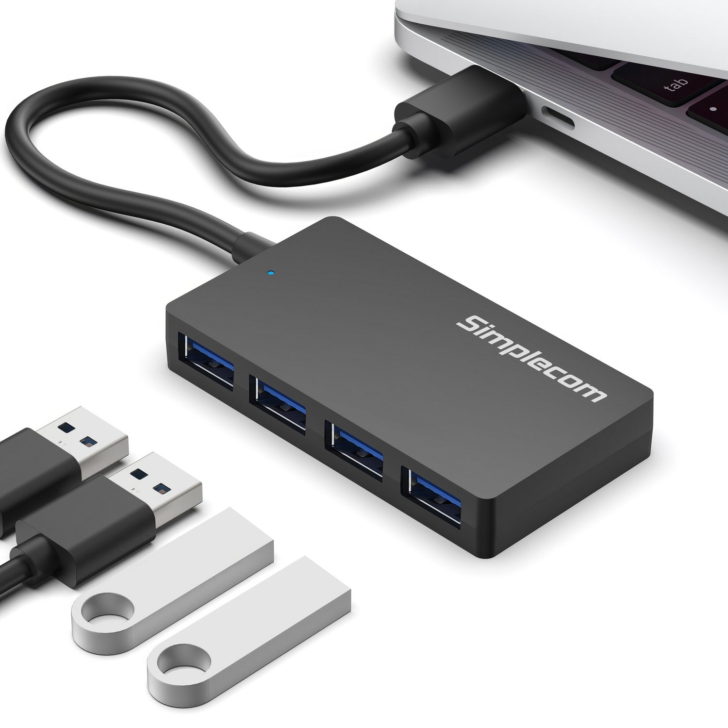 Desktops & Accessories: Simplecom CH352 4-Port SuperSpeed USB 3.0 Type-A Hub