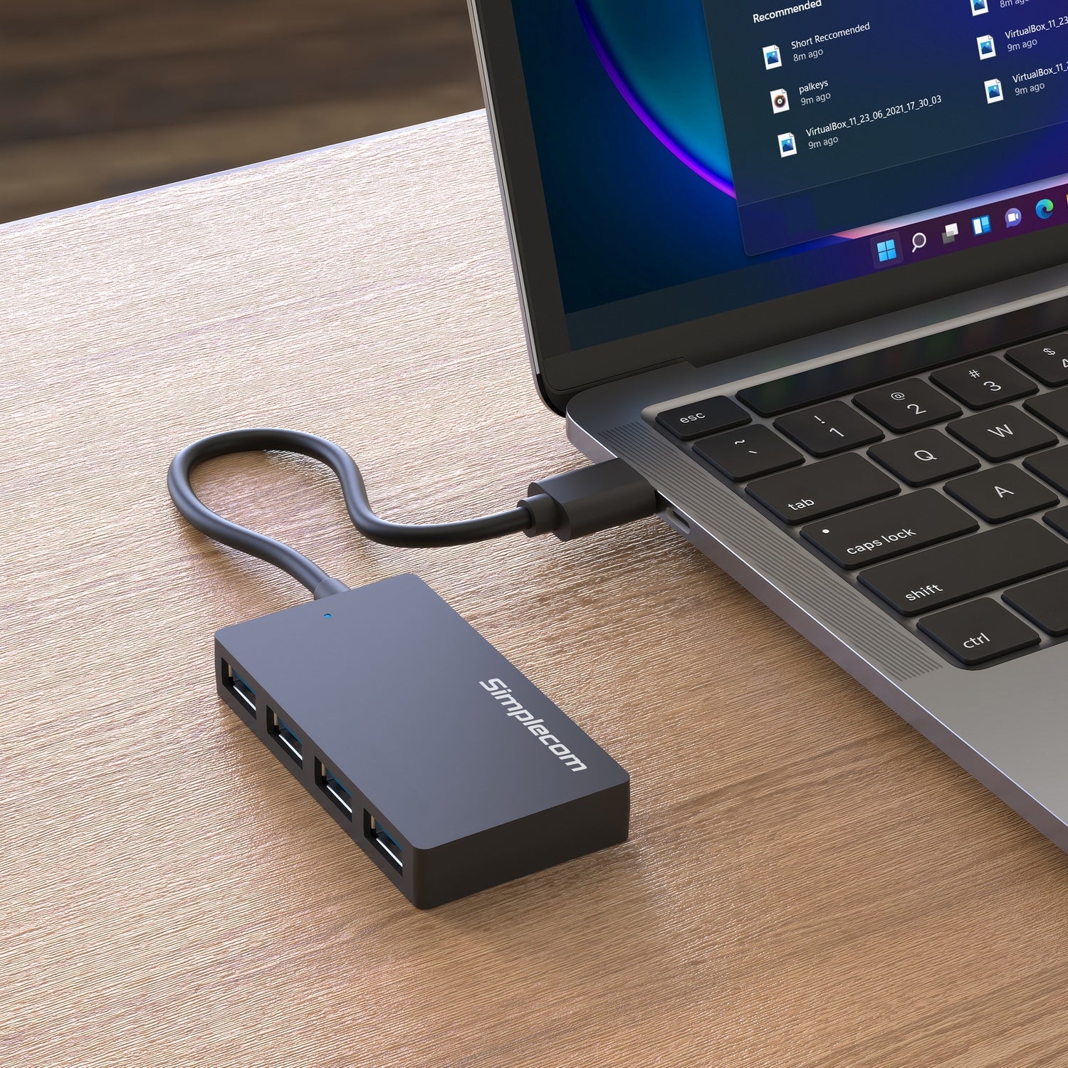 Desktops & Accessories: Simplecom CH352 4-Port SuperSpeed USB 3.0 Type-A Hub